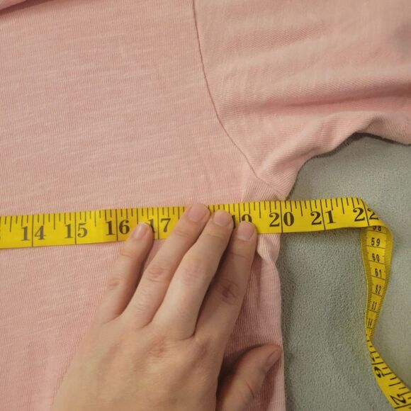 Rag & Bone Pink Oversized Cotton Shirt Size Small - Picture 6 of 9